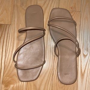 Nude Strappy Sandals